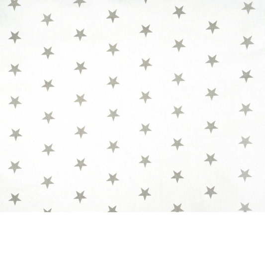 Baumwollstoff mit Sternmuster