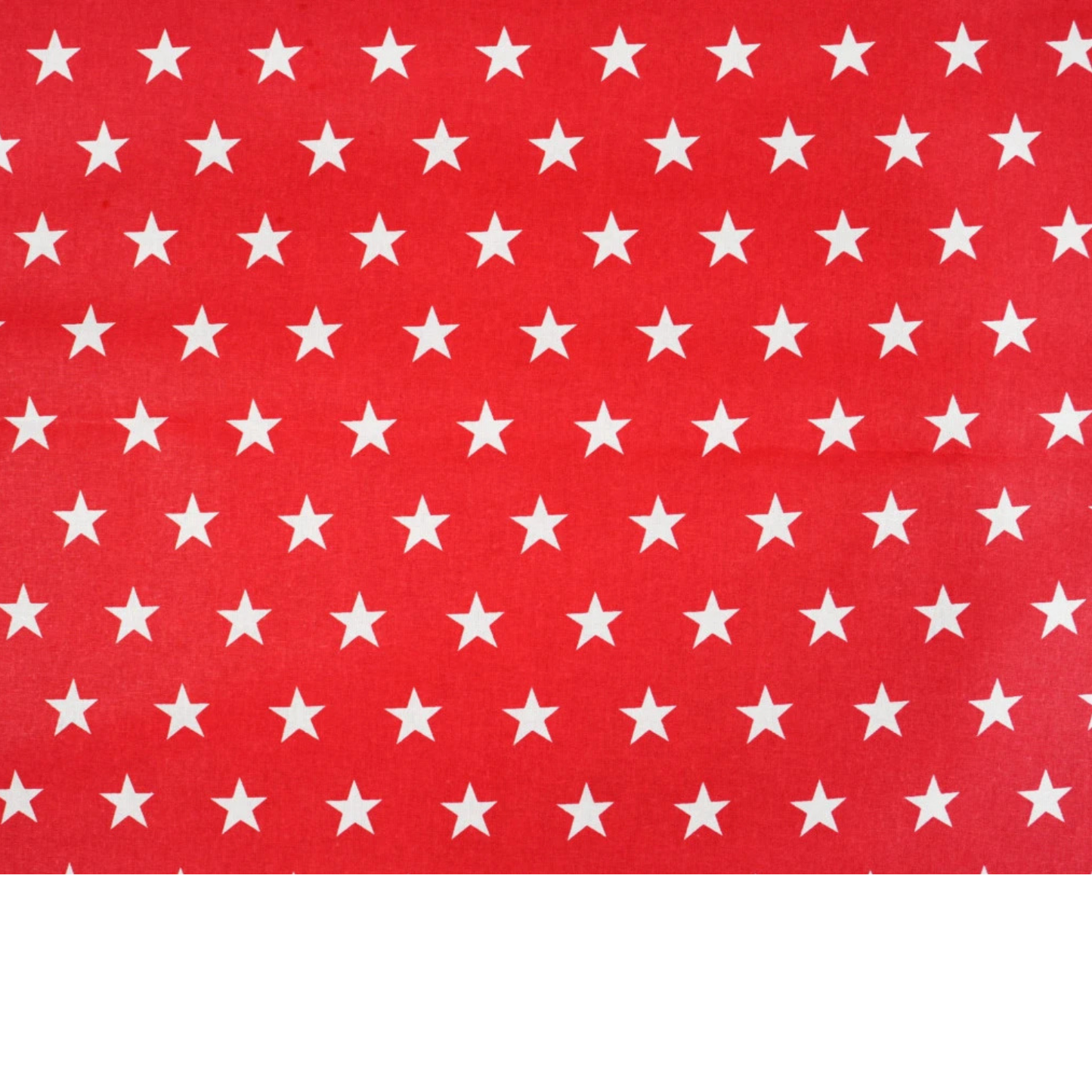 Baumwollstoff mit Sternmuster