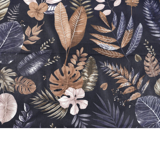 Tissu coton Motif plantes