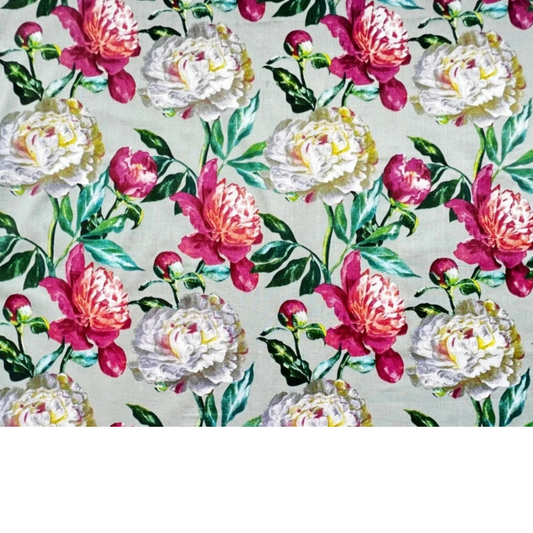 Tissu coton Motif fleurs