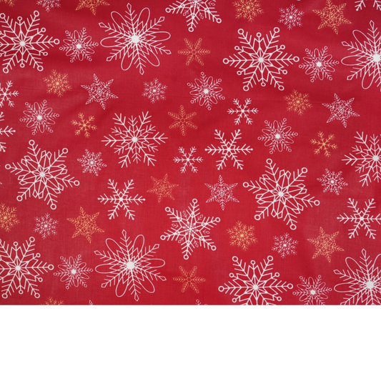 Coupon de Tissu coton Motif Noël - 40cm x 50cm