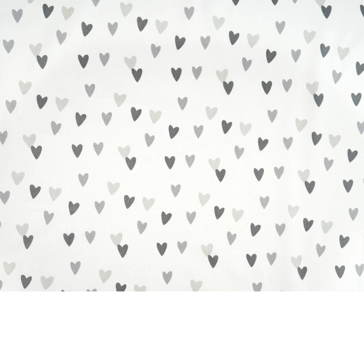 Baumwollstoff Herzmuster