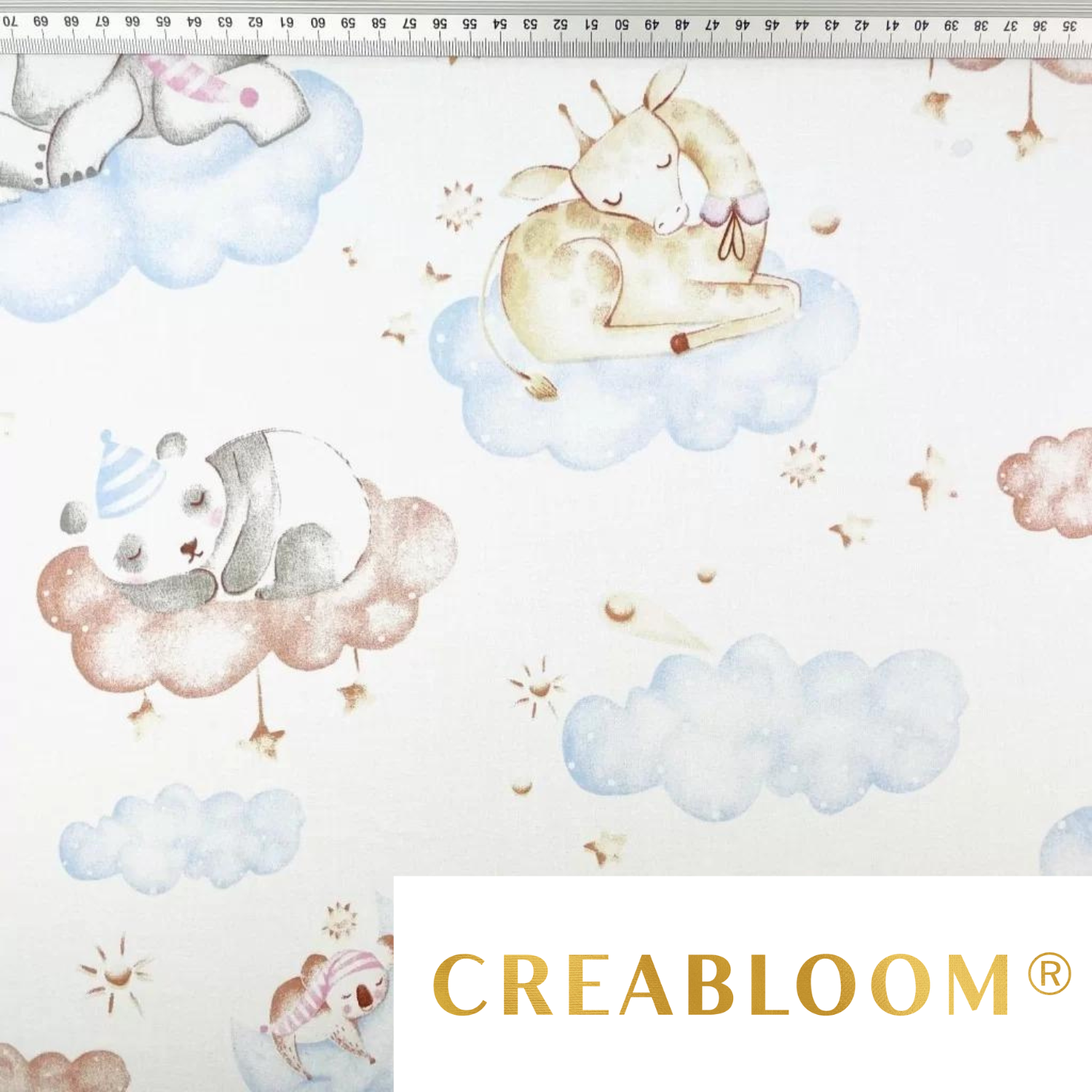 Tissu Coton Motif Animaux