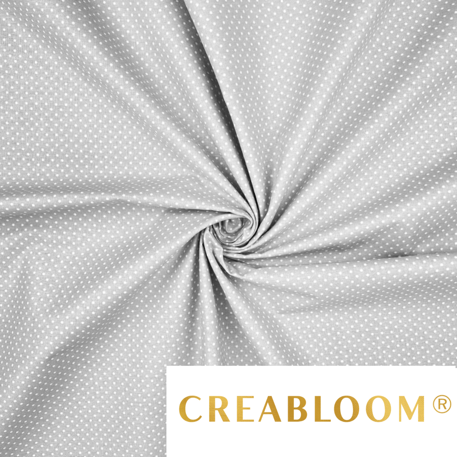 Tissu Coton Motif À Pois