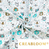 Tissu Coton Motif Oursons