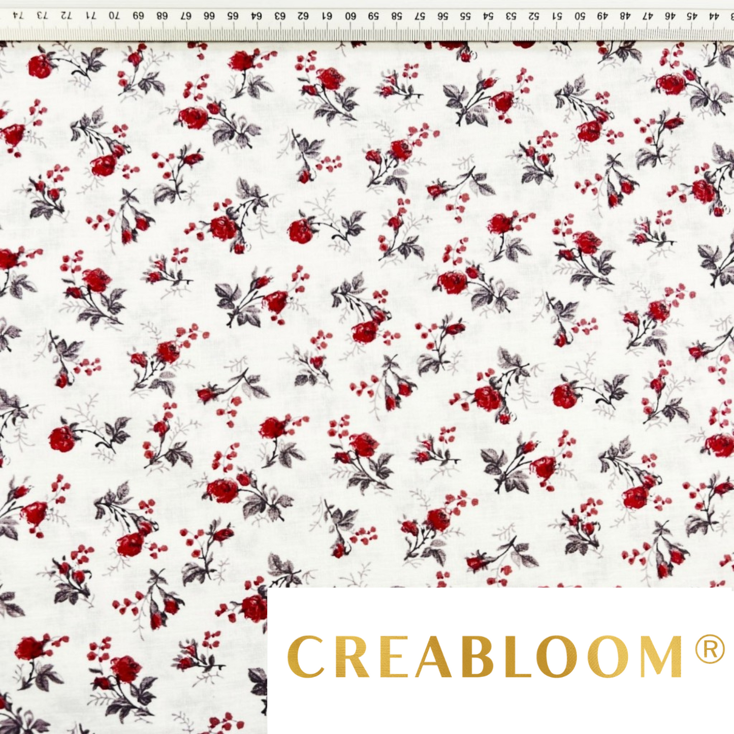 Tissu Coton Imprimé Fleurs