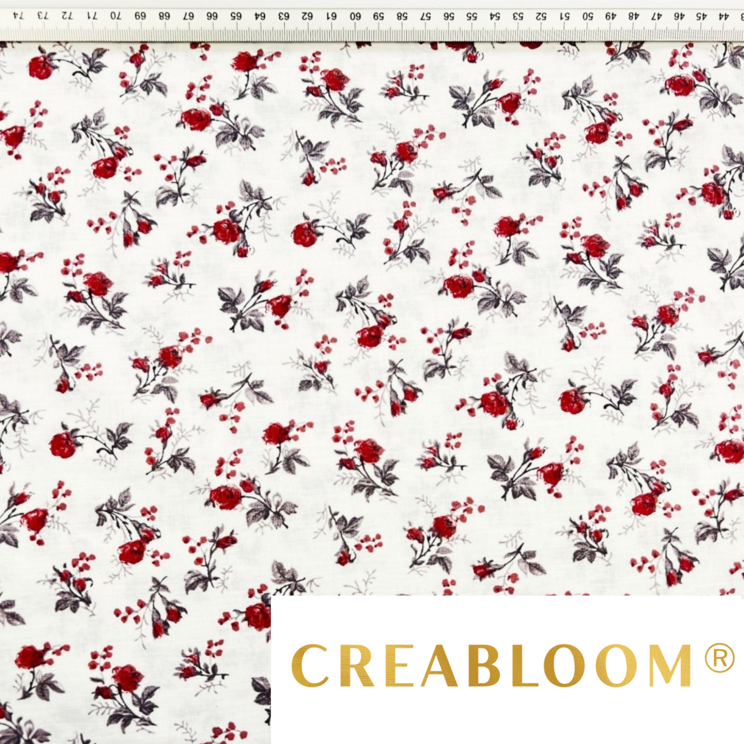 Tissu Coton Imprimé Fleurs