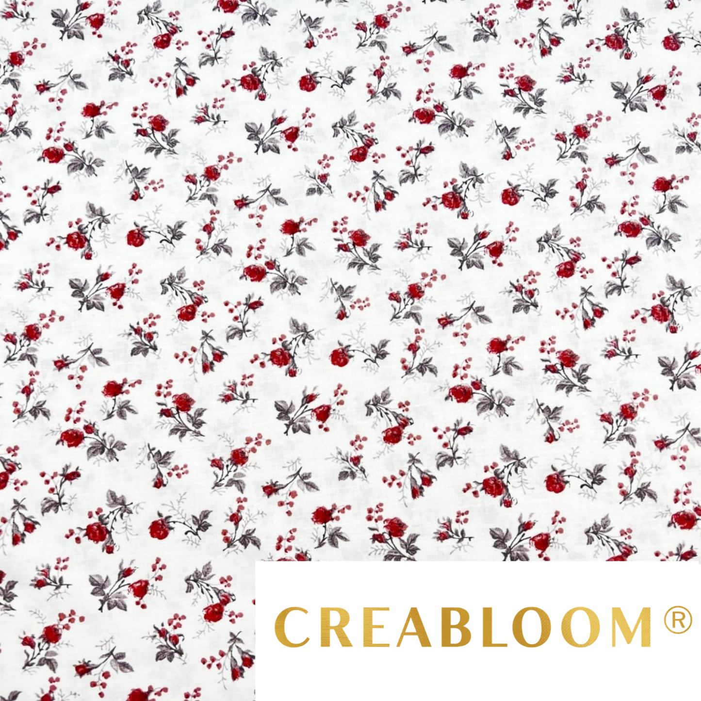Tissu Coton Imprimé Fleurs