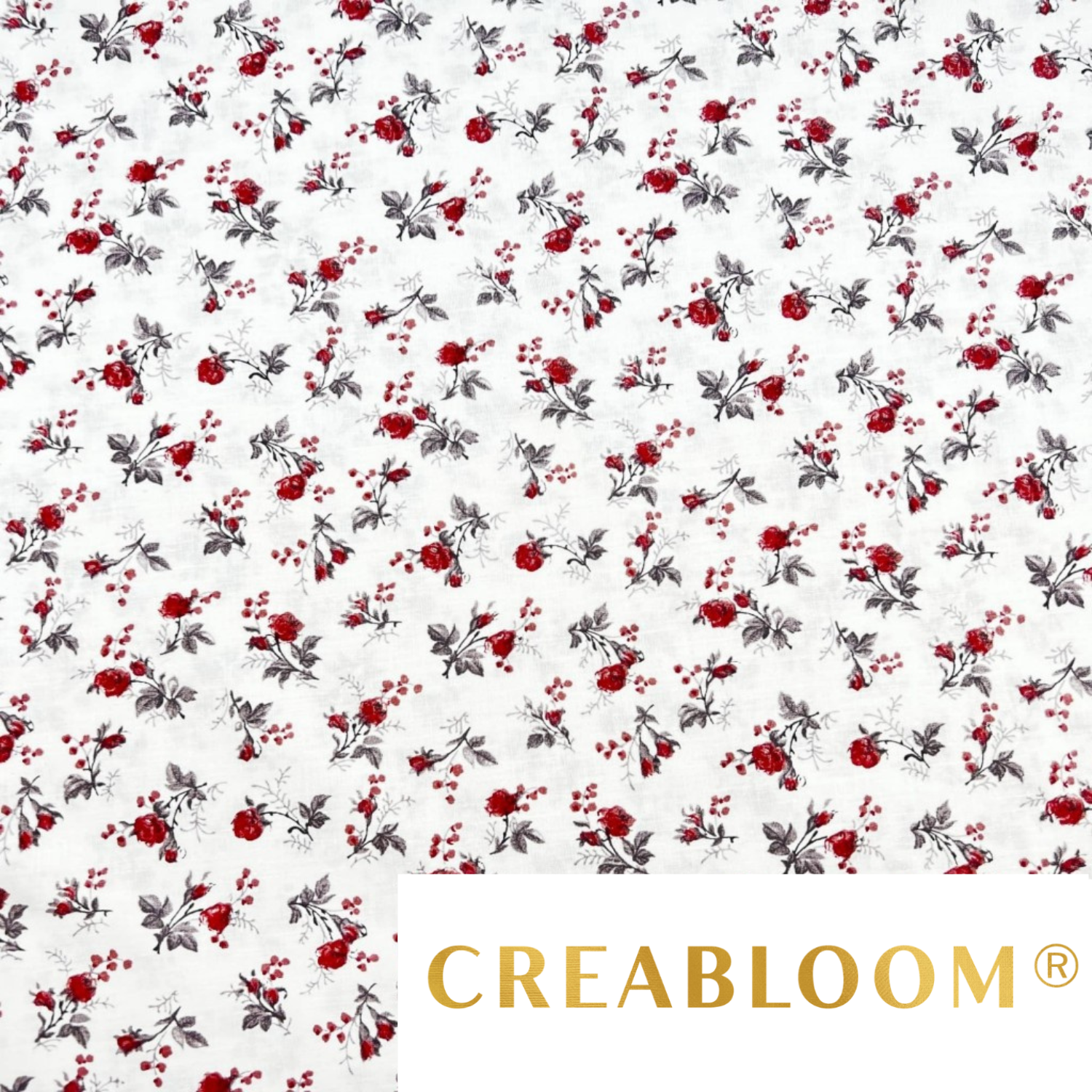 Tissu Coton Imprimé Fleurs