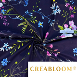 Tissu Coton Imprimé Fleurs