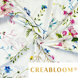 Tissu Coton Imprimé Fleurs