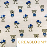 Tissu Coton Motif Oursons