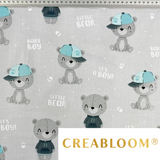 Tissu Coton Motif Oursons