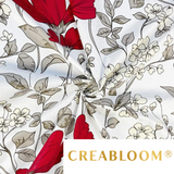 Tissu Coton Imprimé Fleurs