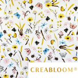Tissu Coton Motif Fleurs