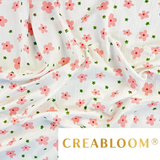 Tissu Double Gaze Imprimé Fleurs