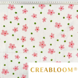 Tissu Double Gaze Imprimé Fleurs