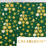 Tissu Coton Motif Noël