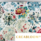 Tissu Coton Imprimé Patchwork Fleuri
