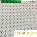 Tissu Coton Motif À Pois De 2Mm Gris Anthracite Sur Fond