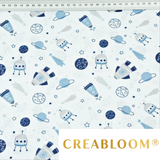 Tissu Coton Motif Univers