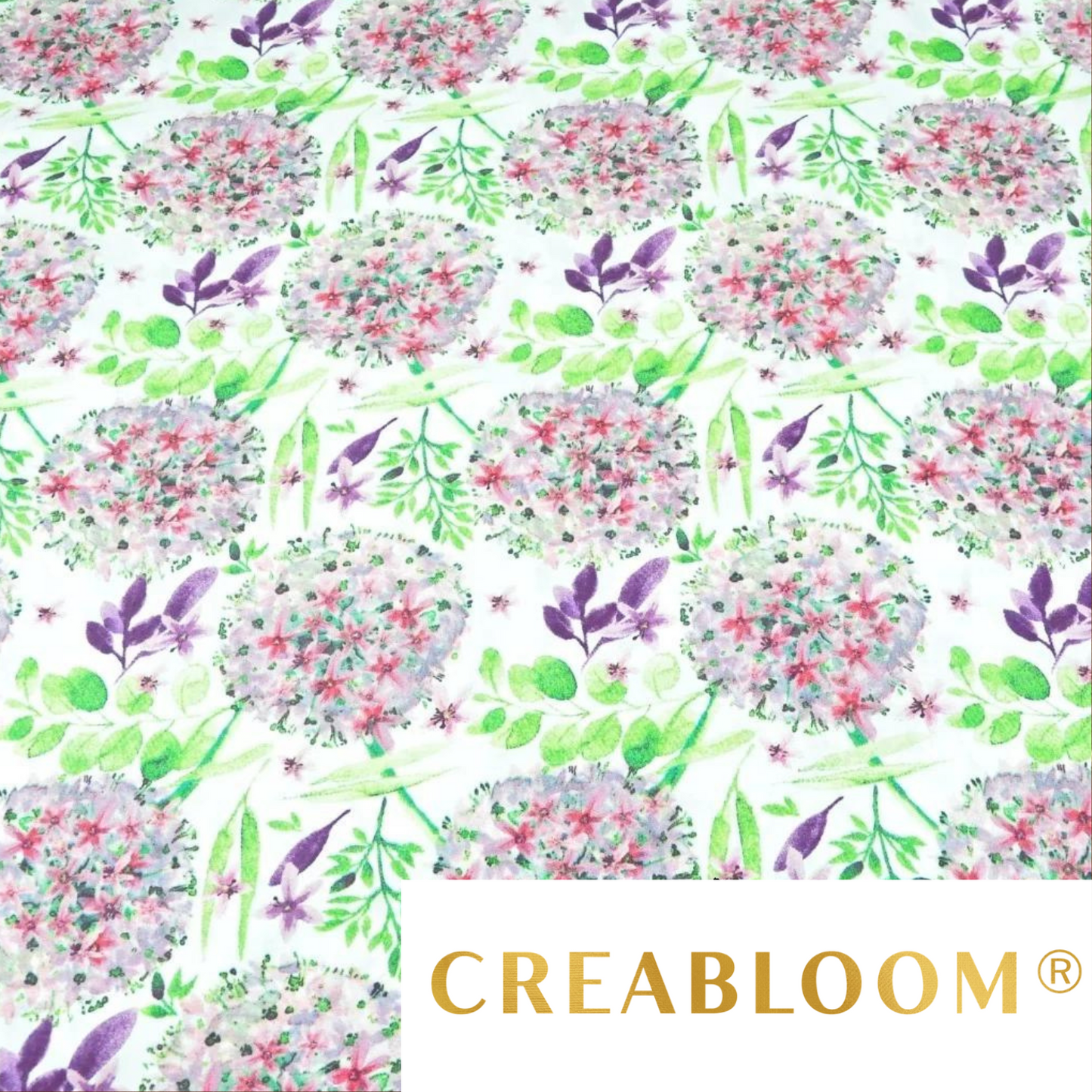 Tissu Coton Imprimé Fleurs