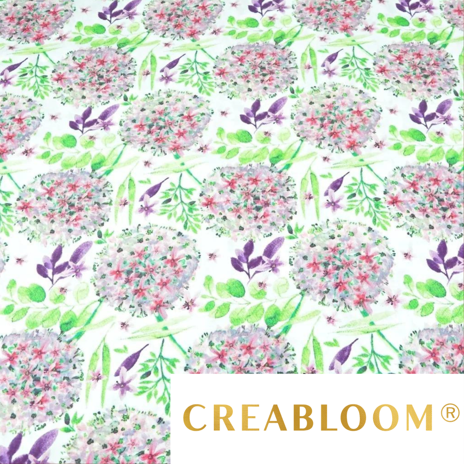 Tissu Coton Imprimé Fleurs