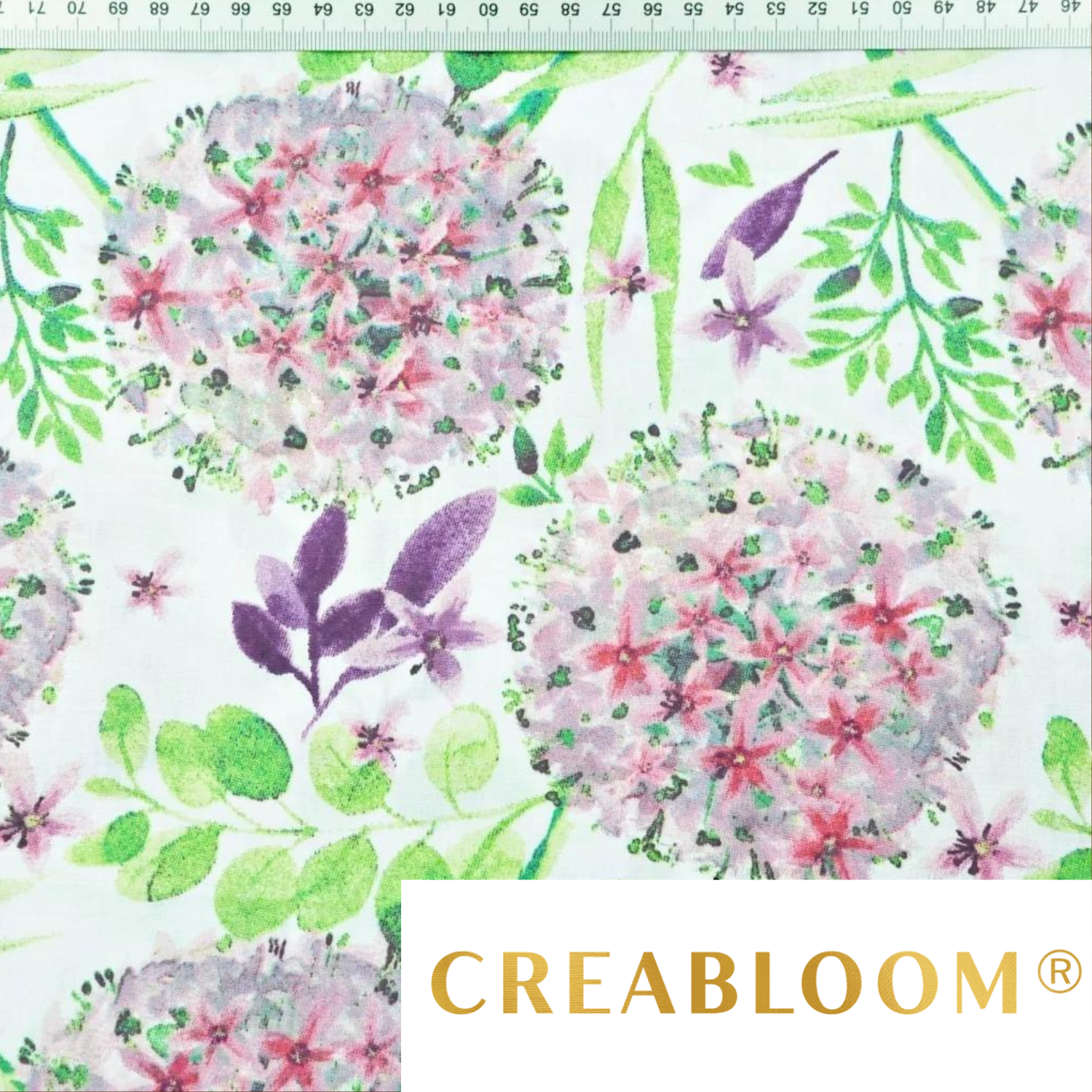 Tissu Coton Imprimé Fleurs