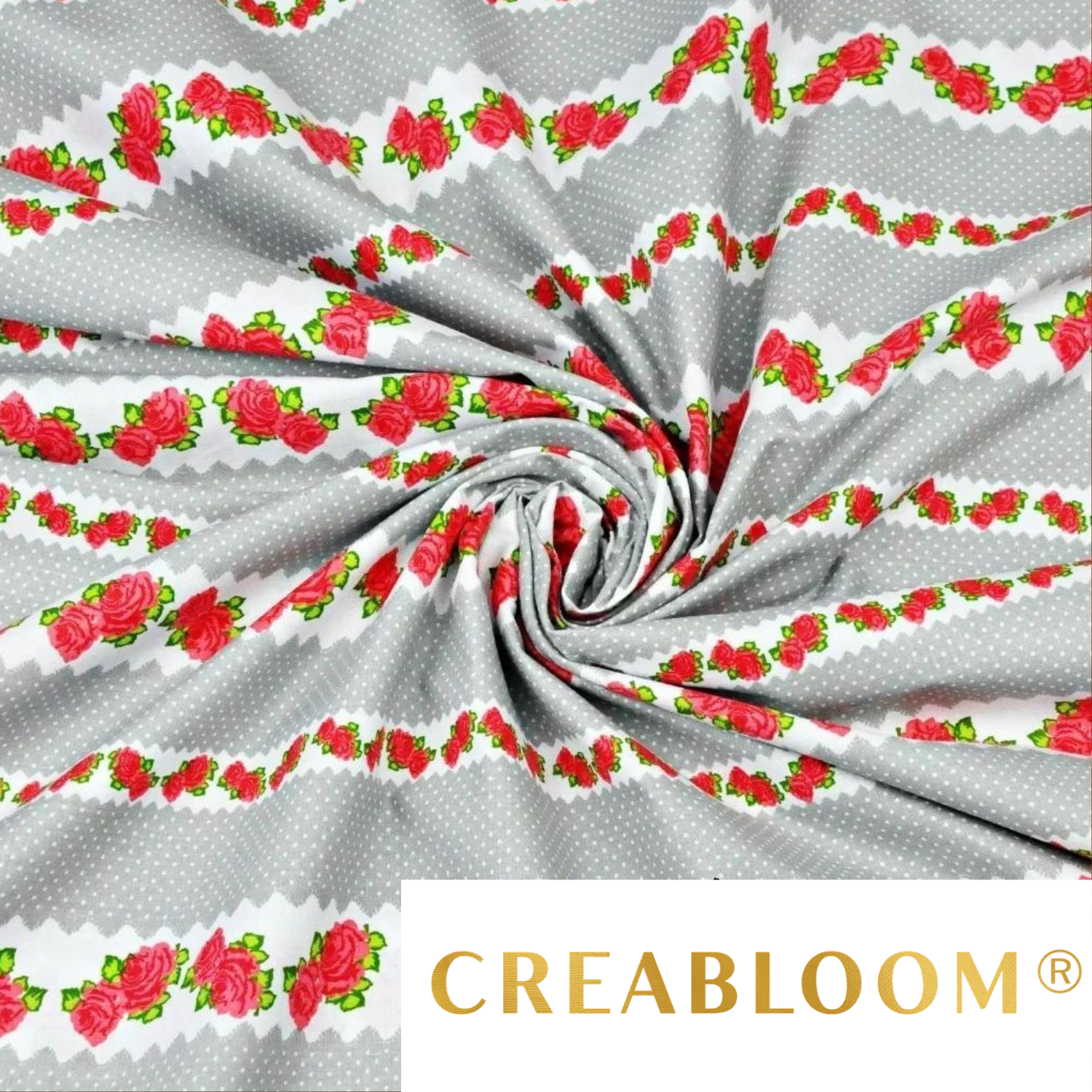 Tissu Coton Imprimé Fleurs