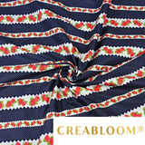 Tissu Coton Imprimé Fleurs
