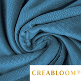 Tissu Velours Velvet Bleu Jeans