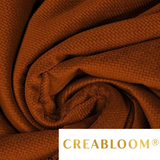 Tissu Velours Velvet Citrouille Épicée