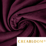 Tissu Velours Velvet Lie De Vin