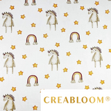 Tissu coton Motif chevaux