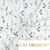 Tissu coton imprimé fleurs