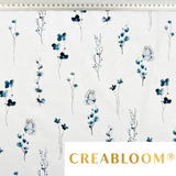 Tissu coton imprimé fleurs