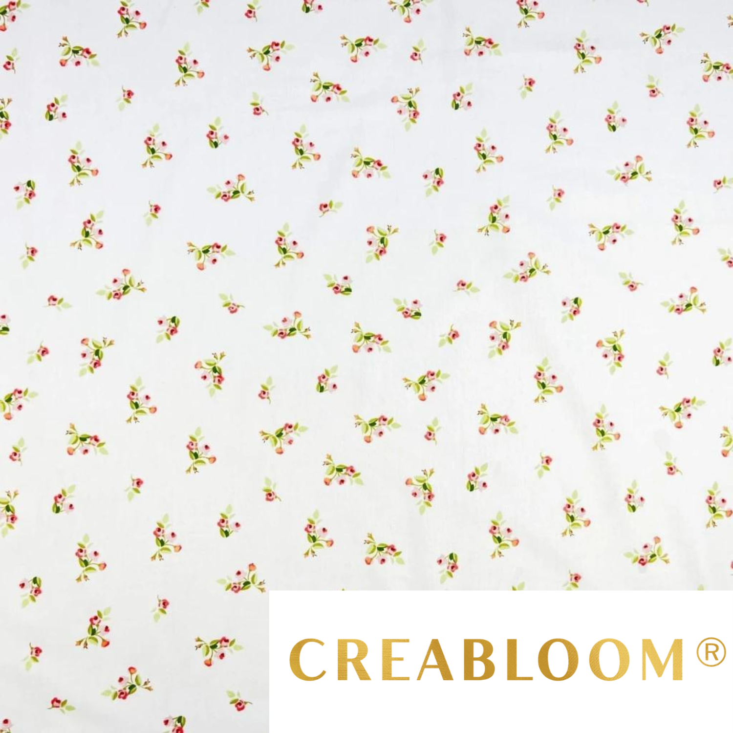 Tissu Coton Imprimé Fleurs