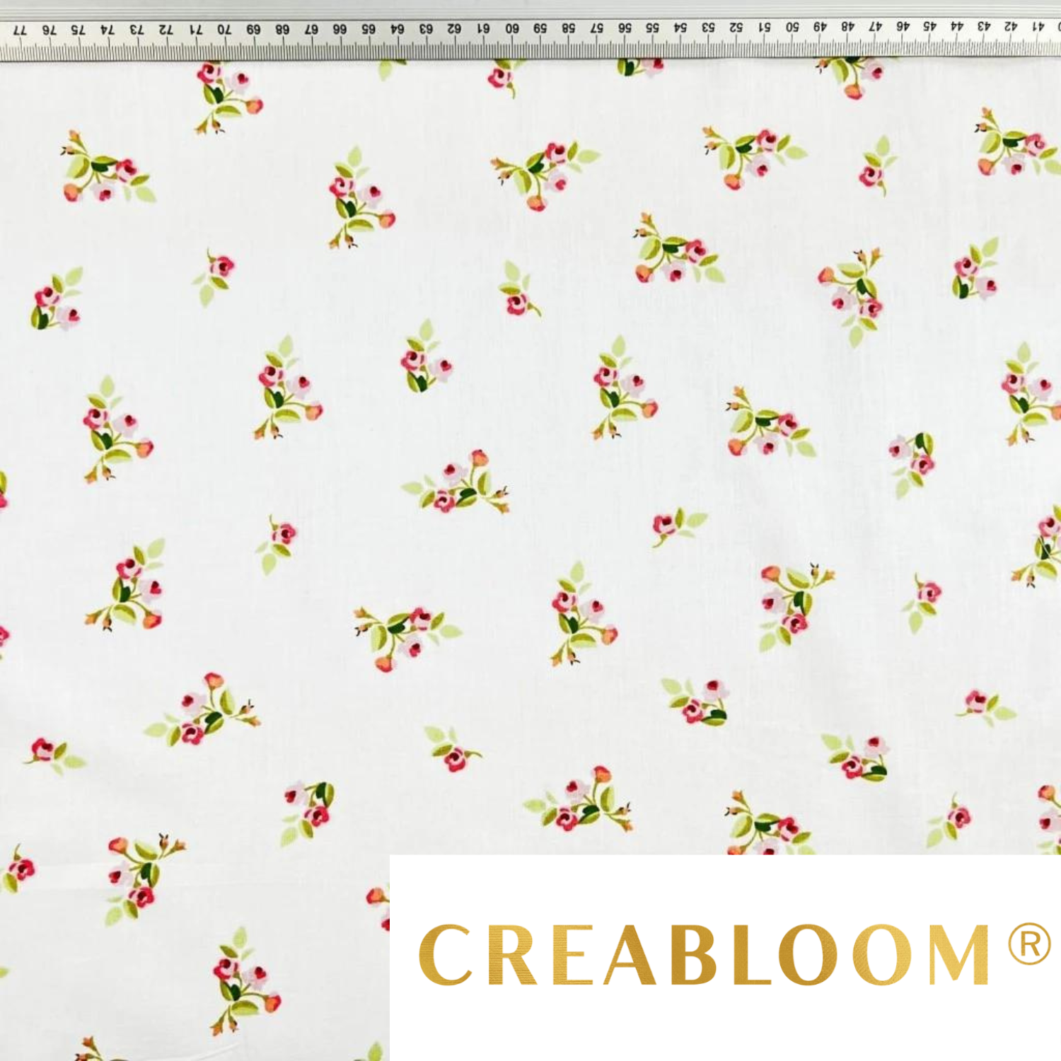 Tissu Coton Imprimé Fleurs