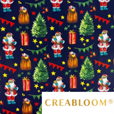Tissu coton Motif Noël