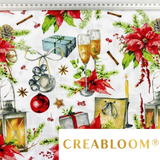 Tissu coton Motif Noël