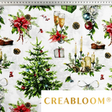 Tissu coton Motif Noël