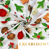 Tissu coton Motif Noël