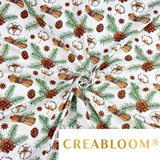 Tissu coton Motif Noël