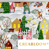 Tissu coton Motif Noël