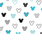 Tissu Coton Motif Souris