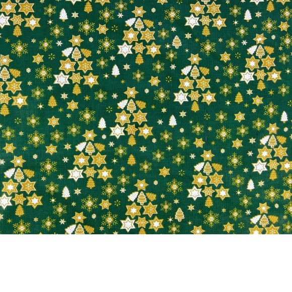 Tissu Coton Motif Noël