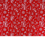 Tissu Coton Motif Noël