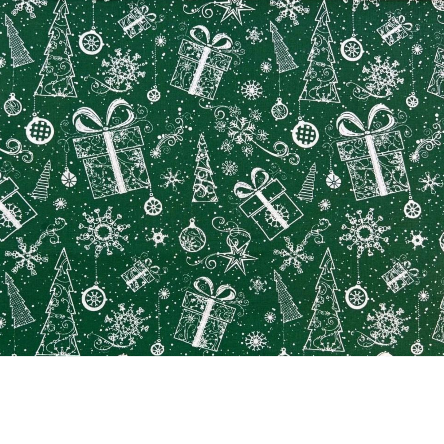 Tissu Coton Motif Noël