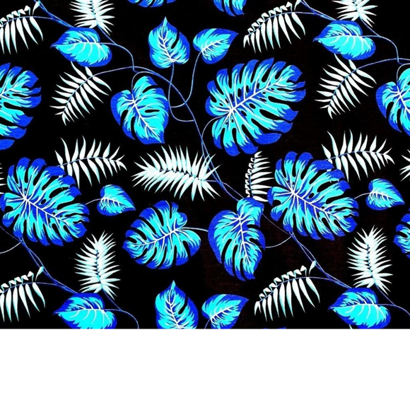 Tissu Coton Motif Plantes
