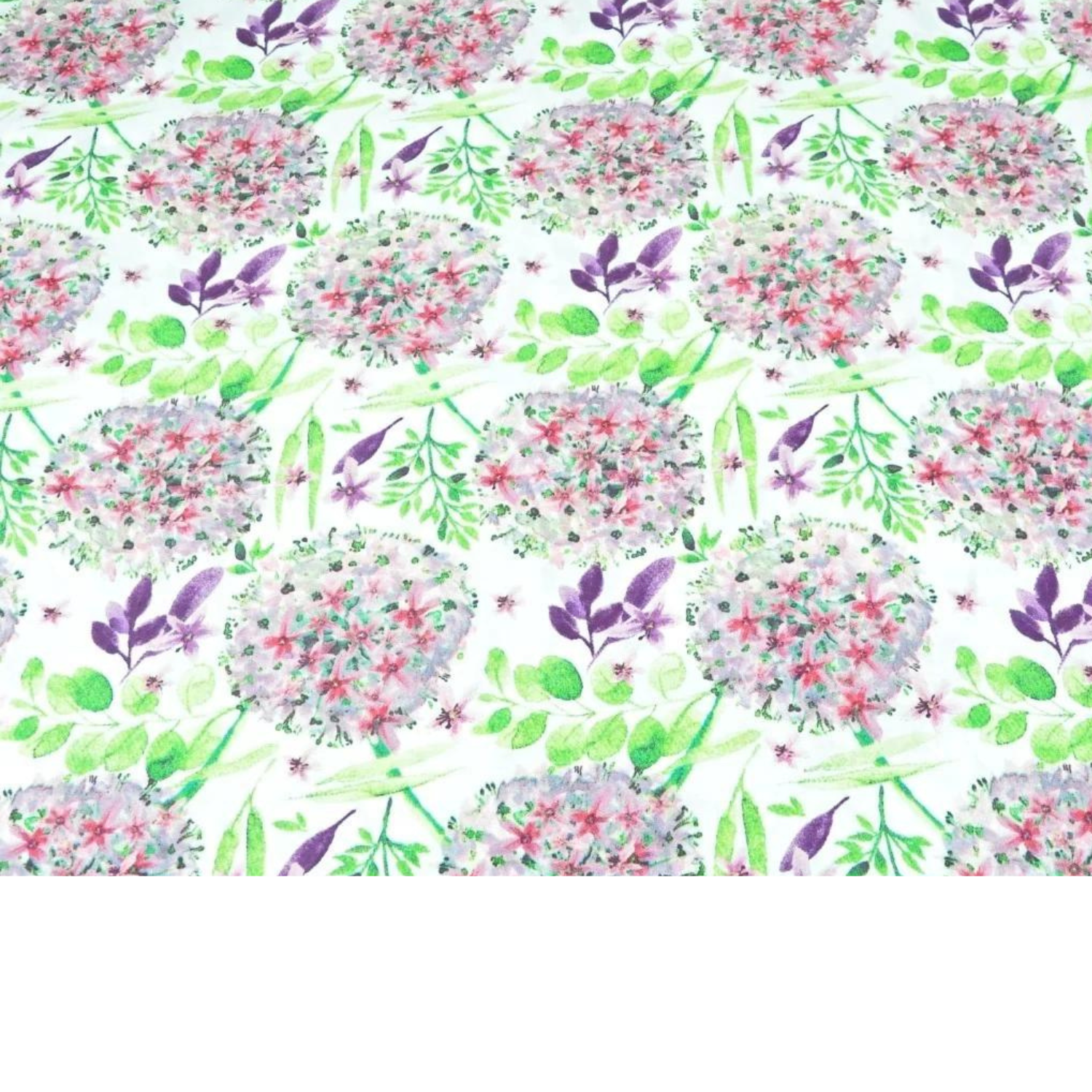 Tissu Coton Imprimé Fleurs